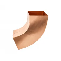 Koleno 72° CU 80x80mm hranaté