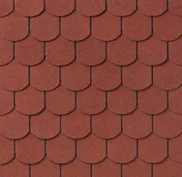 IKO Superglass bobrovka NEW - cihlově červená/10 (2,0m2/174m2)