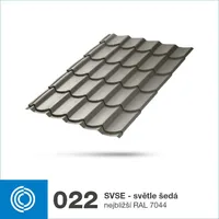 Lindab - Ideal 40 Classic světle šedá RAL7044
