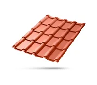 Lindab - Mega 35 Classic cihlově červená RAL8004