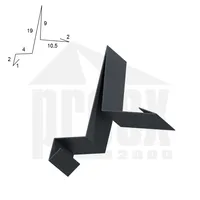 Závětrná lišta antracit 475 mm