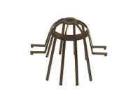 Lapač listí Marley hnědý 53mm 080833