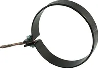 Objímka svodu Marley hnědá 75mm se šroubem 79219