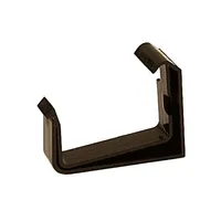 Hák Marley šedý 70mm PVC, Simplex hranatý spodní 80208