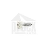 Šroub klempířský pozink. 4,8x35mm, bílá RAL9010