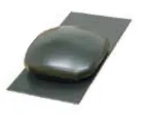 Cembrit - odvětrávací hlavice LG200 plast 400x400mm - černá