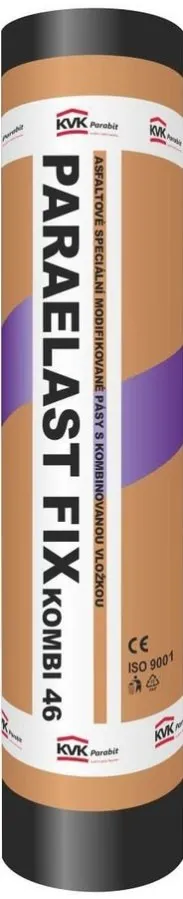 Paraelast Fix kombi 46, červený (7,5m2/role; 150m2/pal) - DOPRODEJ