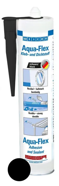 Aqua-Flex 310ml černý -WEICON