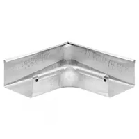 Roh žlabový PZ 330mm, vnitřní hranatý