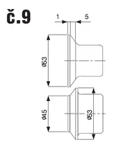 Rolny k XB 50/180 - č.9