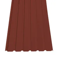 Trapezový plech SAT 35 polyester 0,5 červenohnědá RAL3009