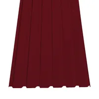 Trapezový plech SAT 18W polyester 0,5mm, RAL3011, stěnový profil