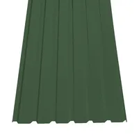 Trapezový plech SAT 18W polyester 0,5mm, RAL6005, stěnový profil