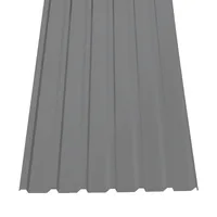 Trapezový plech SAT 18 polyester 0,5 šedá RAL7000