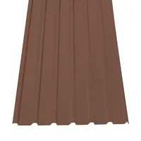 Trapezový plech SAT 18 polyester 0,5 cihlově červená RAL8004