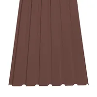 Trapezový plech SAT 35 polyester 0,5 tmavě hnědá RR032