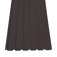 Trapezový plech SAT 18 polyester 0,5, hnědá RAL8019 - 2000mm