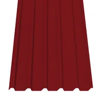 Trapezový plech SAT 35 polyester 0,7 korálově červená RAL3016