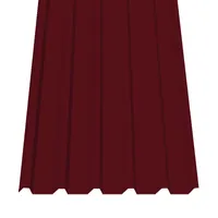 Trapezový plech SAT 35 polyester 0,5 korálově červená RAL3016