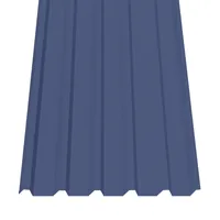 Trapezový plech SAT 35 polyester 0,5 modrá RAL5010