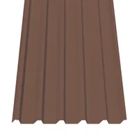 Trapezový plech T 45 P polyester 0,5 cihlově červená RAL8004