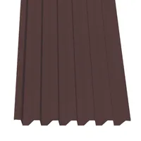 Trapezový plech SAT 40 TopMat® 0,5, tmavě hnědá RAL8017