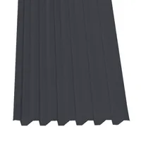 Trapezový plech SAT 40 polyester 0,5 černá RAL9005