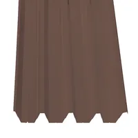 Trapezový plech SAT 50 polyester 0,5 cihl. červený RAL8004