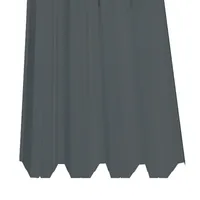 Trapezový plech SAT 50 polyester 0,5 stříbrná RAL9006