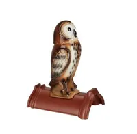 Sova na hřebenáči - glazura