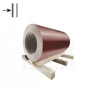 Svitek hliníkový červený jednostranný RAL 3016 - 0,6x1000 mm