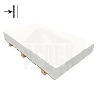 Lindab - tabule béžová jednostranná RAL 1015 - 0,5x1230x2000mm