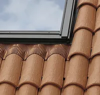 Velux - Lemování EDW 2100 pro MK04 balené s BDX, profilovaná krytina CU