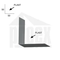 Roofplan - Vnitřní koutová lišta  2bm, 50/50mm