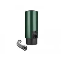 Sběrač dešťové vody s hadicí a knoflíkem mechově zelený 100 mm