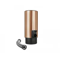 Sběrač dešťové vody s hadicí a knoflíkem měděný 80 mm