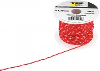 Zednická šňůra červená 1,7mm 50m