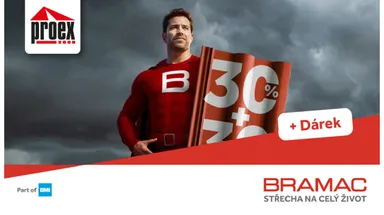 Podzimní akce Bramac – sleva 30 %, dárek a 30 let záruky